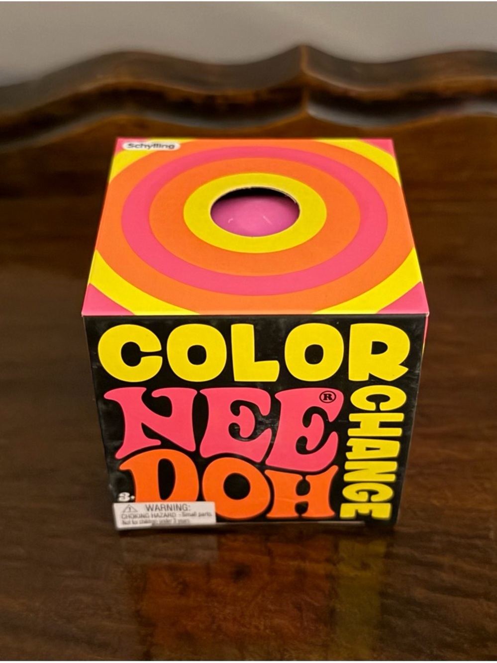 NeeDoh color change - pink - Schylling brand - ships ASAP